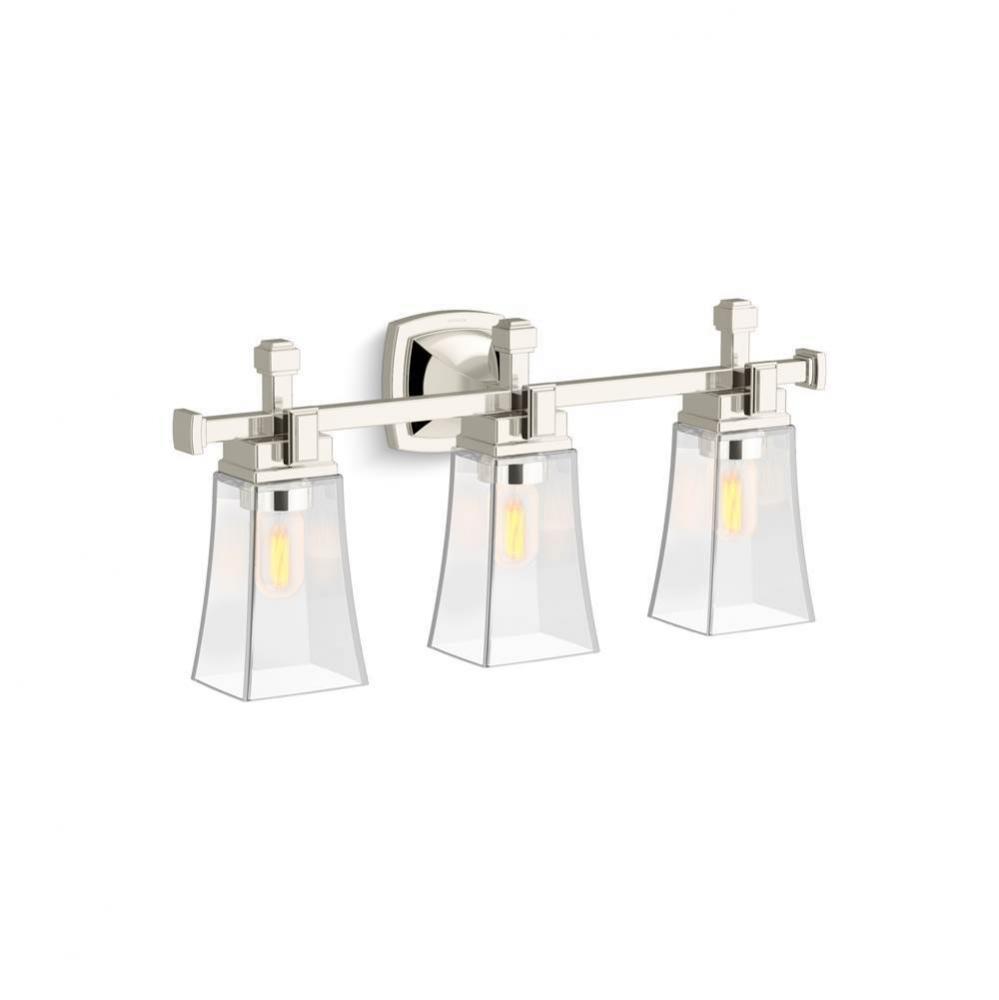 Riff® Three-light sconce