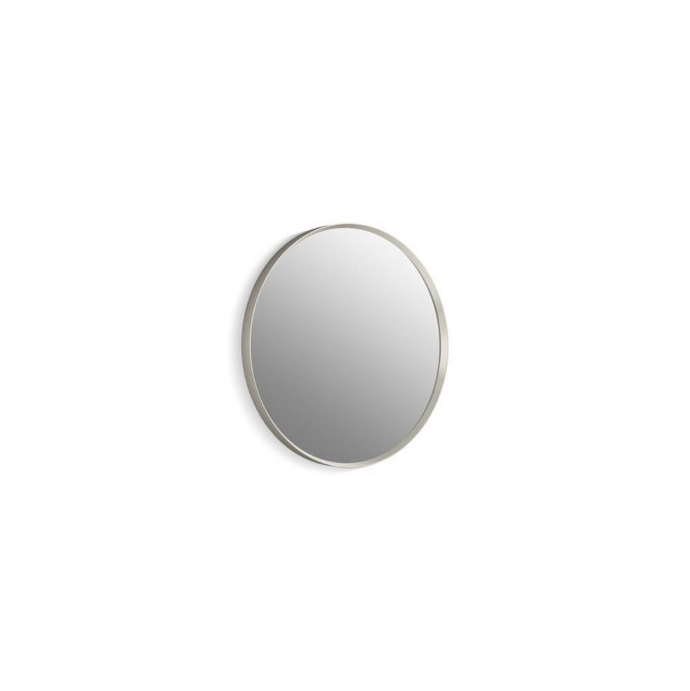 Essential 22'' round framed mirror