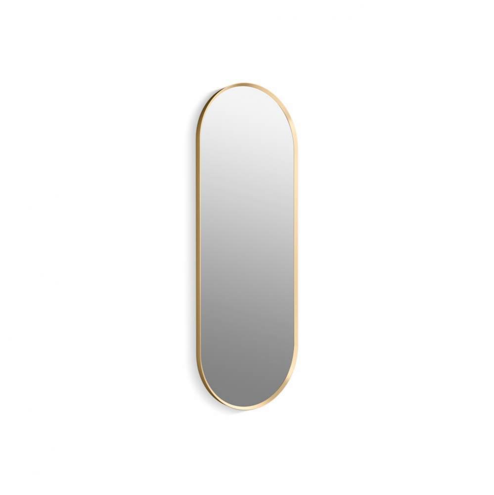 Essential 22'' x 60'' capsule framed mirror