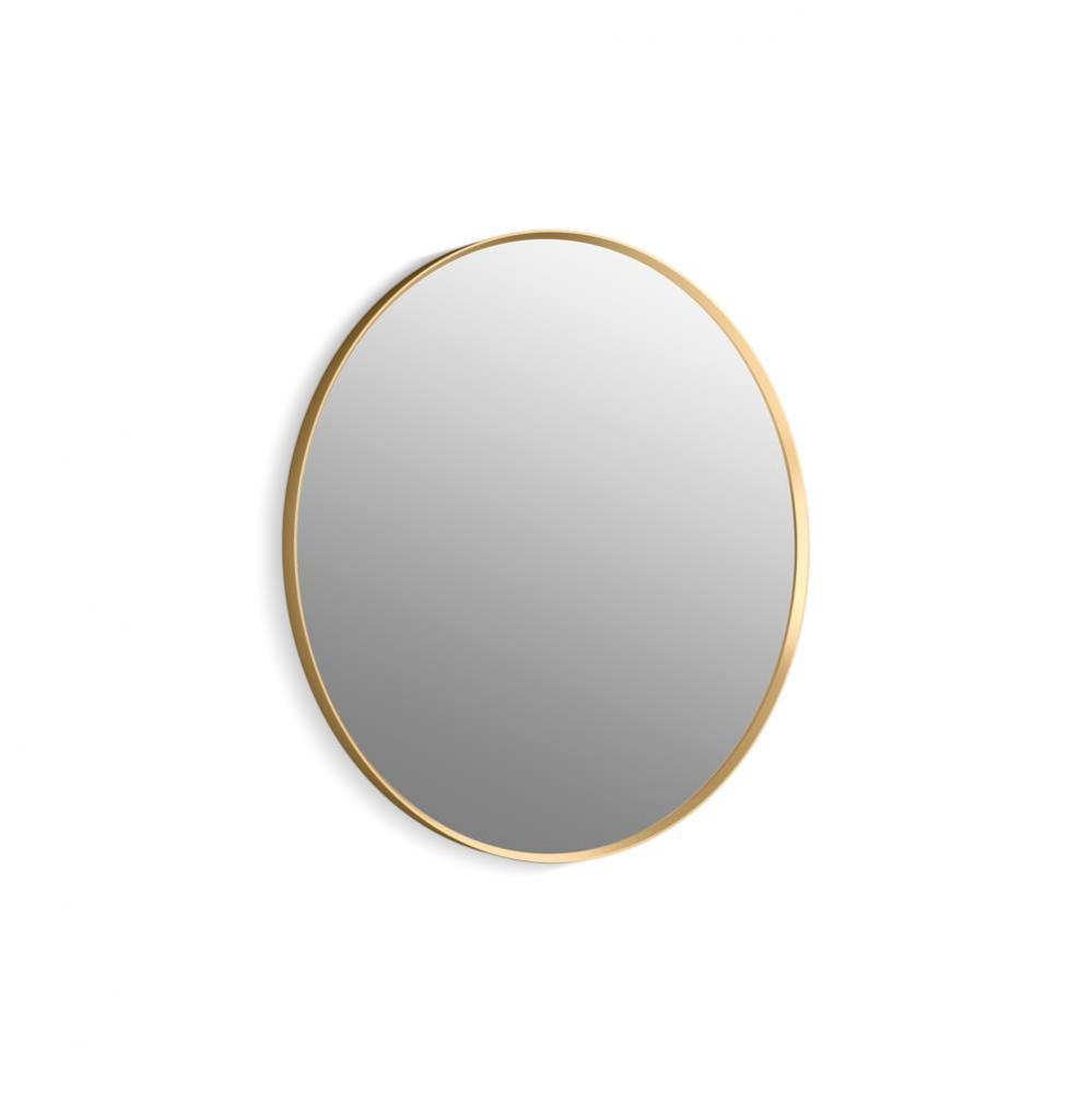 Essential 36'' round framed mirror