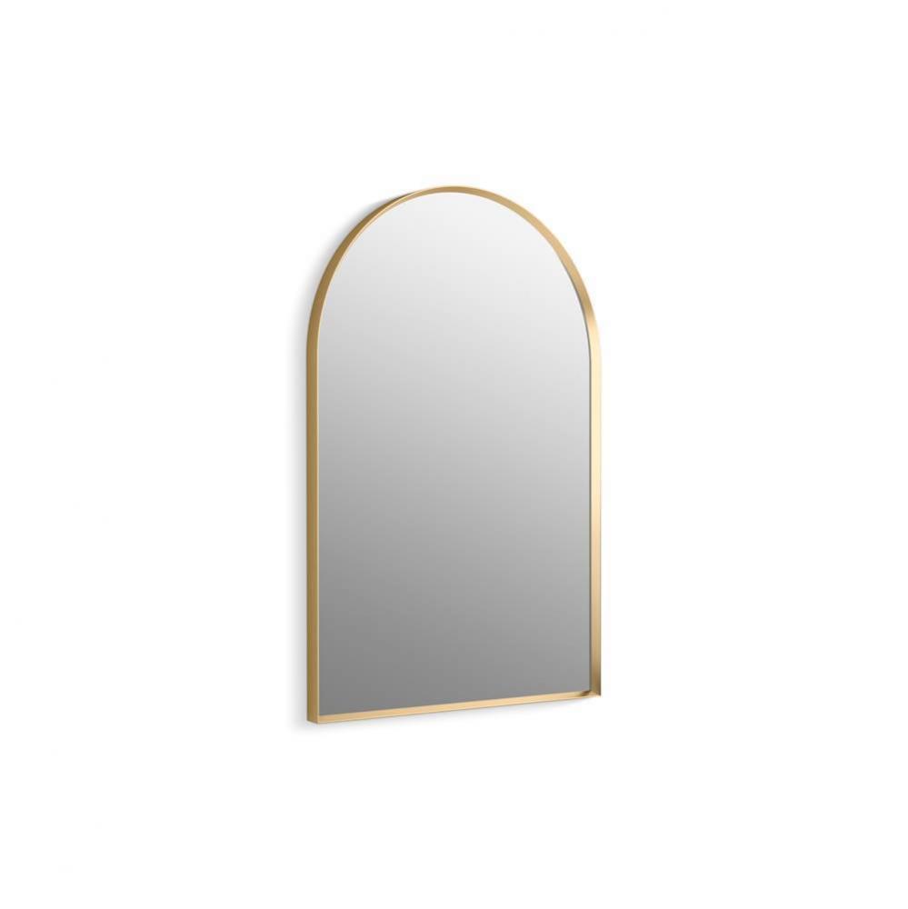 Essential 24'' x 36'' arched framed mirror