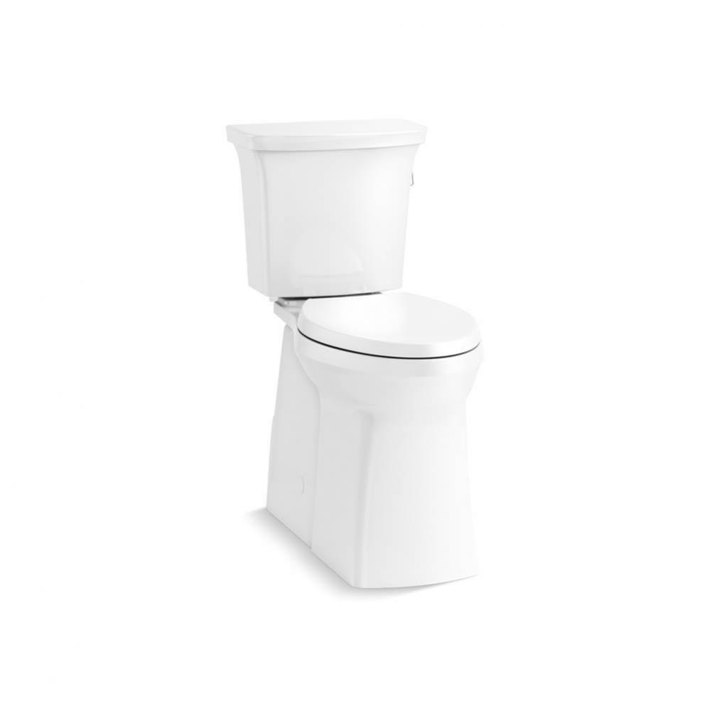 Corbelle® Tall two-piece elongated toilet with skirted trapway, 1.28 gpf
