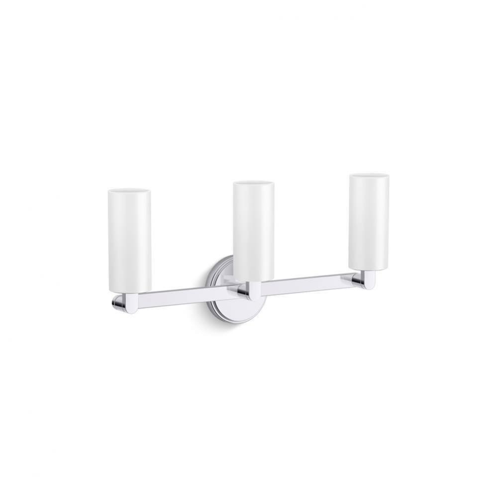 Crue® Three-light sconce