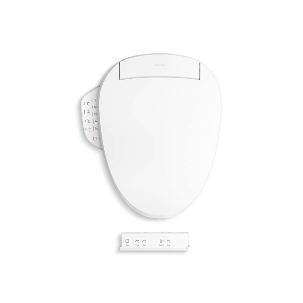 PureWash® E725 Elongated bidet toilet seat with remote control