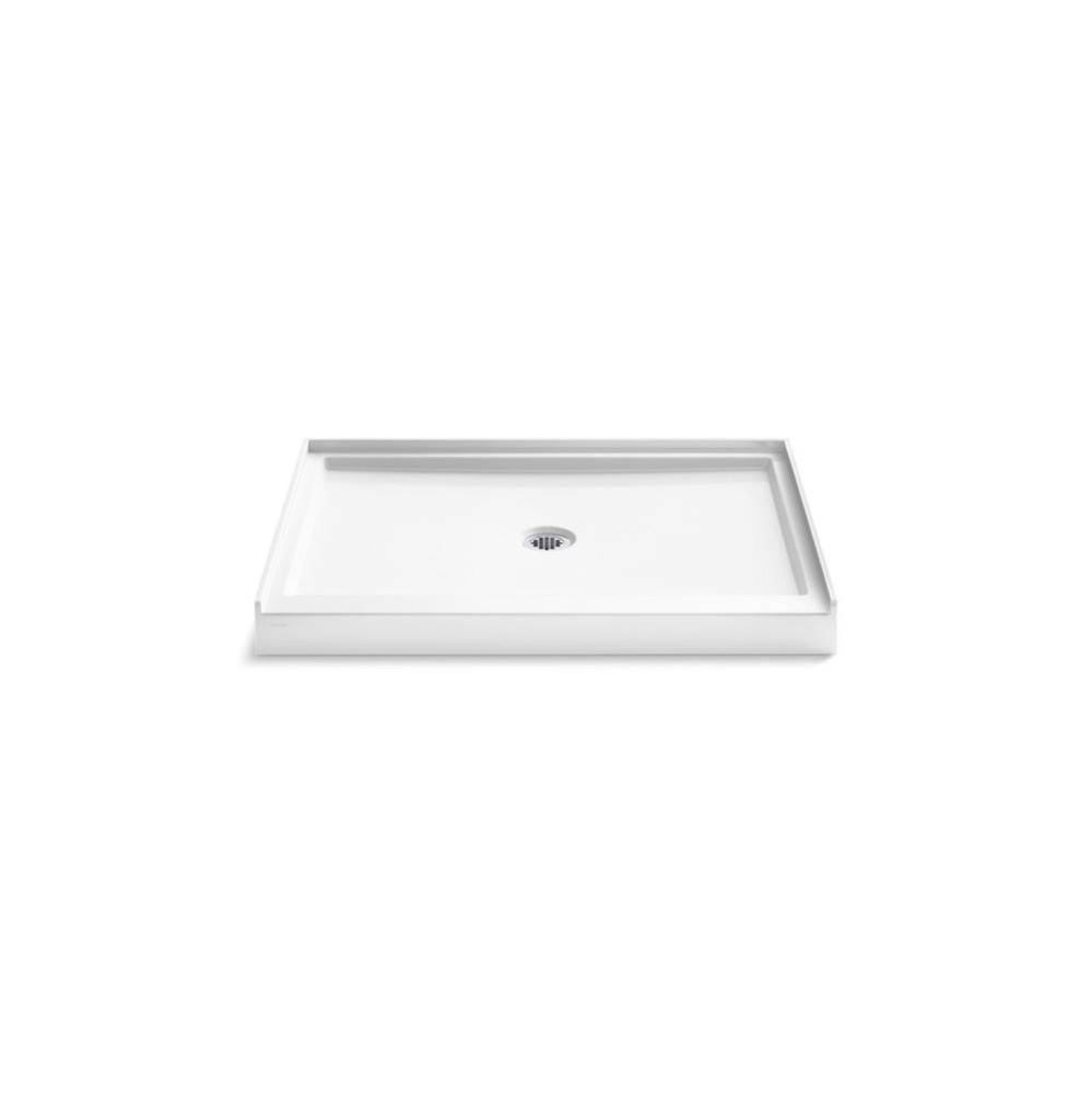 Stoneridge 48'' X 36'' Alcove Shower Base Center Drain