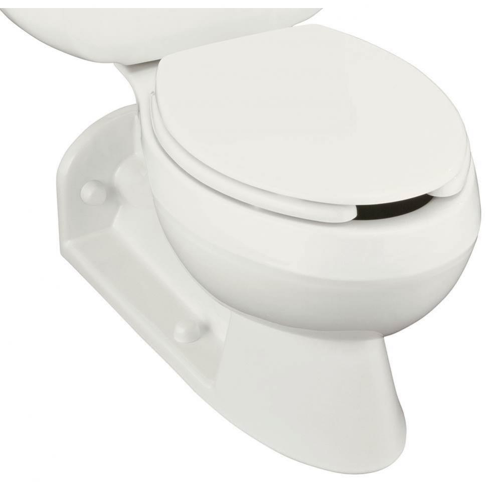 Barrington™ Elongated rear outlet toilet bowl with antimicrobial finish, less seat