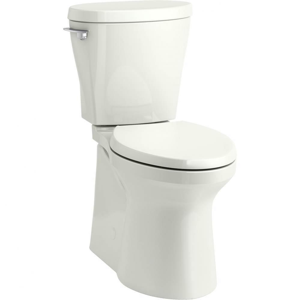 ContinuousClean XT two-piece elongated toilet with skirted trapway, 1.28 gpf