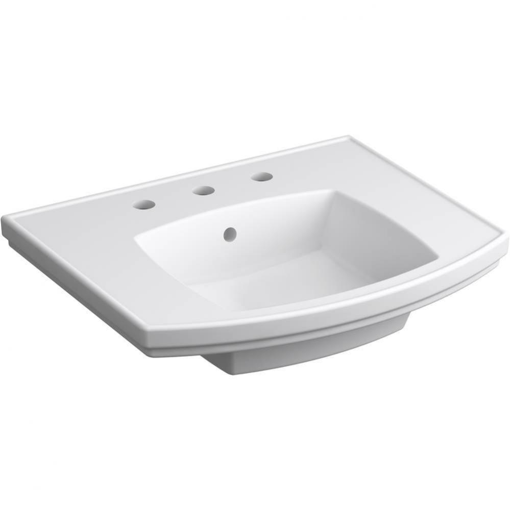 Kelston® 23-3/4'' rectangular pedestal bathroom sink