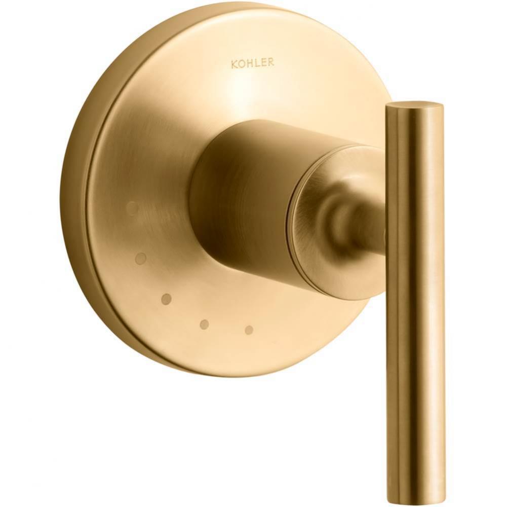 Purist® MasterShower® volume control valve trim with lever handle
