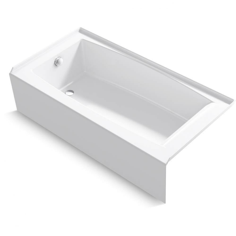 Entity® 60'' x 30'' alcove bath, left drain
