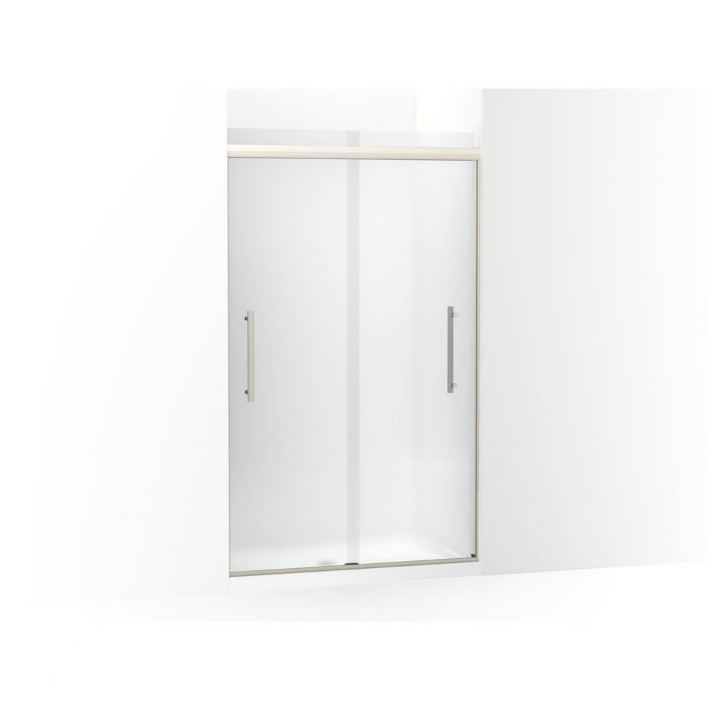 Pleat® Frameless sliding shower door, 79-1/16'' H x 44-5/8 - 47-5/8'' W,
