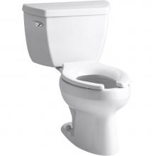 Kohler 3505-SS-0 - Wellworth® Classic Two-piece elongated toilet, 1.6 gpf
