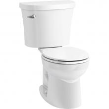 Kohler 25097-SST-0 - Kingston™ Two-piece round-front toilet, 1.28 gpf