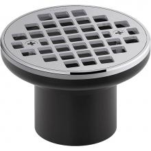 Kohler 22666-CP - Clearflo Round brass tile-in shower drain (drain body not included)