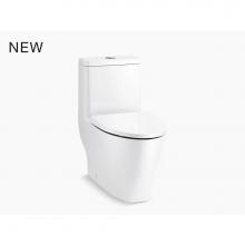 Kohler 23188-0 - Reach™ Curv One-piece compact elongated toilet with skirted trapway, dual-flush