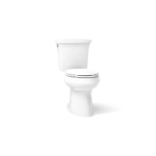 Kohler 26076-0 - The Complete Solution® two-piece elongated toilet, 1.28 gpf
