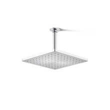 Kohler 26149-G-CP - Honesty® 10'' single-function rainhead, 1.75 gpm