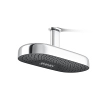 Kohler 26297-CP - Statement® Oblong 18'' two-function rainhead, 2.5 gpm