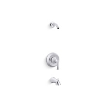 Kohler TLS35937-4-CP - Buckley™ Rite-Temp® bath and shower trim kit, without showerhead