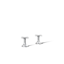 Kohler 27018-3-CP - Occasion® Deck-mount bath faucet handles with Cross design