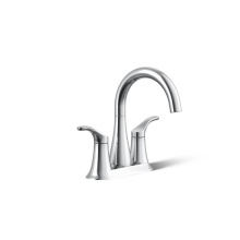 Kohler 27388-4-CP - Simplice® Centerset bathroom sink faucet, 1.2 gpm