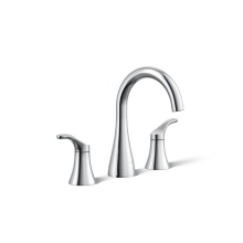 Kohler 27390-4-CP - Simplice® Widespread bathroom sink faucet, 1.2 gpm