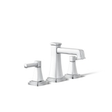 Kohler 27399-4K-CP - Riff® Widespread bathroom sink faucet, 1.0 gpm