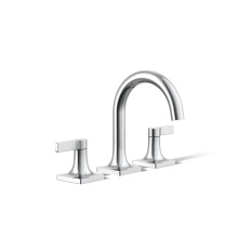 Kohler 28125-4-CP - Venza® Widespread bathroom sink faucet, 1.2 gpm