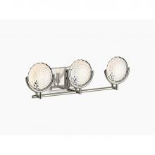 Kohler 29377-SC03B-SNL - Arendela® Three-light sconce
