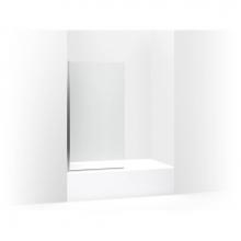 Kohler 707105-L-SHP - Aerie® Bath screen, 56-15/16'' x 32'' W with 1/4'' thick Crysta
