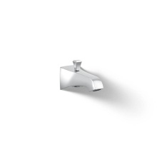 Kohler 496-V-CP - Memoirs® Stately Wall-mount bath spout with Deco design and diverter