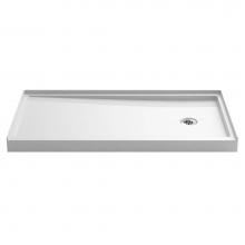 Kohler 8458-0 - Rely® 60'' x 32'' alcove shower base, right drain