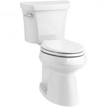 Kohler 76301-0 - Highline® Two-piece elongated toilet with concealed trapway, 1.28 gpf