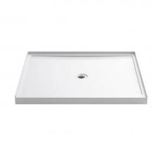 Kohler 8648-0 - Rely® 48'' x 42'' alcove shower base, center drain