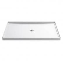 Kohler 8659-0 - Rely® 60'' x 42'' alcove shower base, center drain