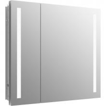 Kohler 99009-TLC-NA - Verdera® 34'' x 30'' two-door lighted medicine cabinet, left-hinged