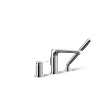Kohler 97360-4-CP - Avid® Deck-mount bath faucet with handshower