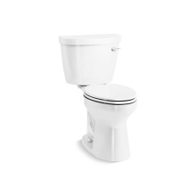 Kohler 31621-DRYRA-0 - Cimarron® Two-piece elongated toilet, 1.28 gpf