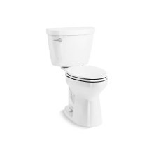 Kohler 31621-DRY-0 - Cimarron® Two-piece elongated toilet, 1.28 gpf