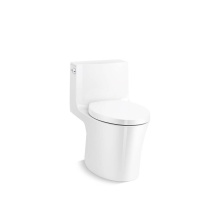 Kohler 1381-0 - Veil® One-piece elongated toilet with skirted trapway, dual-flush