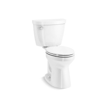 Kohler 31624-0 - Cimarron® ContinuousClean ST two-piece elongated toilet, 1.28 gpf