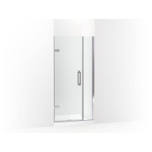 Kohler 27589-10L-SHP - Components™ Frameless pivot shower door, 71-9/16'' H x 33-5/8 - 34-3/8'' W,