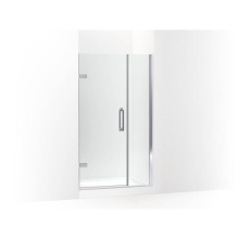 Kohler 27601-10L-SHP - Components™ Frameless pivot shower door, 71-9/16'' H x 39-5/8 - 40-3/8'' W,