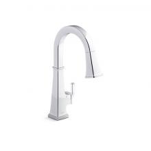 Kohler 23832-WB-CP - Riff® Touchless pull-down kitchen sink faucet with KOHLER® Konnect™ and three-function