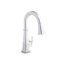 Kohler 23832-CP - Riff® Touchless pull-down kitchen sink faucet with three-function sprayhead