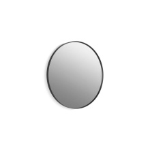 Kohler 26050-BLL - Essential 28'' round framed mirror