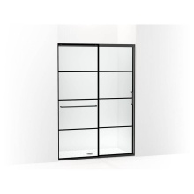 Kohler 707614-8G79-BL - Elate® Sliding shower door, 75-1/2'' H x 50-1/4 - 53-5/8'' W, with heavy