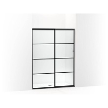 Kohler 707607-6G79-BL - Elate® Sliding shower door, 70-1/2'' H x 50-1/4 - 53-5/8'' W, with 1/4&ap