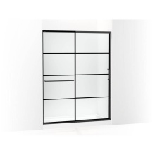 Kohler 707615-8G79-BL - Elate® Sliding shower door, 75-1/2'' H x 56-1/4 - 59-5/8'' W, with heavy
