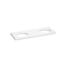 Kohler 28256-MMW - Silestone® quartz 61'' vanity top with double oval cutouts